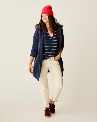 Carve Designs Indy Boucle Jacket in Navy at Nordstrom, Size Xx-Small