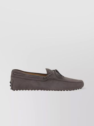 Tod's suede driving loafers