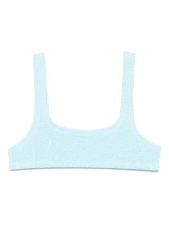 MC2 Saint Barth Naima bikini top - women - Spandex/Elastane/Polyamide - M/L - Blue