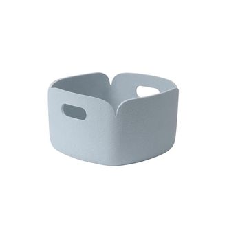 MUUTO Restore Aufbewahrungskorb 28 x 28 cm, hellblau