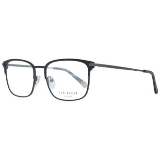 Ted Baker Square unisex zwarte gunmetal glazen frames