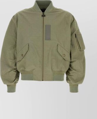 Givenchy tech fabric bomber jacket