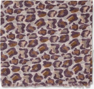 Hemisphere Kaschmirtuch mit Animalmuster Nantanicki