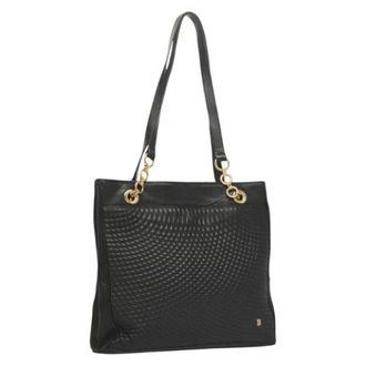 Bally Tweedehands leren handtassen - Dames - Vintage Schoudertas - Zwart - ONE Size - Leer - Vintage