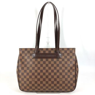 Louis Vuitton Brown Damier Canvas Damier Canvas Shoulder Bag Tote Bag (Pre-Owned)