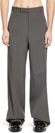 Jil Sander Straight Leg Wool Gabardine Trousers