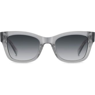 Kate Spade New York aimee 50mm gradient cat eye sunglasses in Grey/Dark Grey Sf at Nordstrom Rack