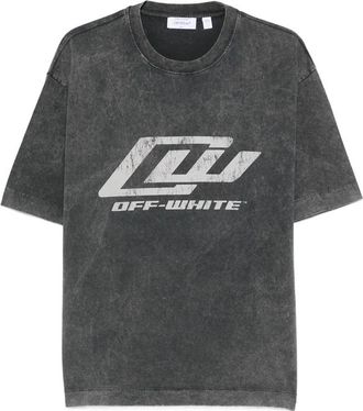 Off-white Racing Logo Graphic T-shirt