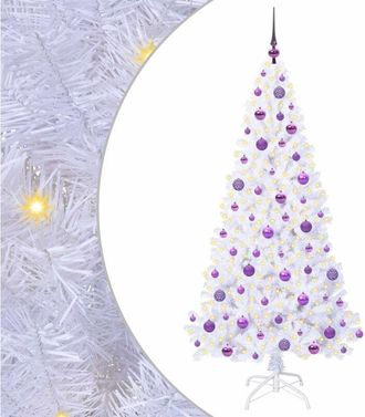 vidaXL &Aacute;rbol De Navidad Artificial Con 300 Led 180 Cm Pvc Y Acero Vidaxl