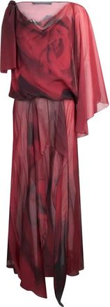 Alberta Ferretti Mujer, Vestidos, Rojo, Talla: S