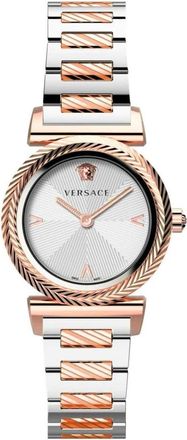 Versace V-Motif Roestvrijstalen Armbandhorloge - Dames - Horloges - Veelkleurig - ONE Size - Accessoires
