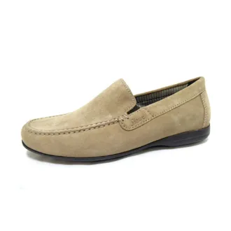 Sioux Mocassinslipper - Dames - Schoenen - Beige - Maat: 42 EU Leer