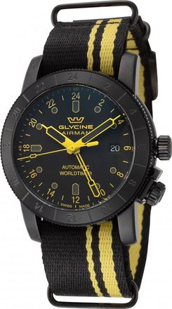 Glycine GL0499 Mens Airman Contemporary Watch - Black