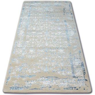 RugsX Rugsx - Alfombra Acr&iacute;lica Manyas 0920 Azul/marfil Blue 80x150 Cm