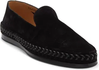 John Varvatos Bari Venetian Loafer in Black at Nordstrom, Size 11.5