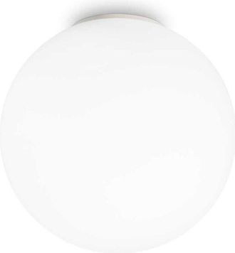 Ideal Lux Ideal Lux - Mapa Bianco - Plafón de techo tipo globo grande, 1 luz, blanco, E27