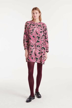 Compa&ntilde;&iacute;afant&aacute;stica Long Sleeve Dress In Pasture Print