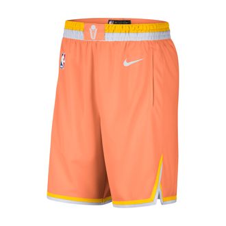 Nike Cleveland Cavaliers City Edition Nike Mens Dri-FIT NBA Swingman Shorts in Orange | HM6032-835