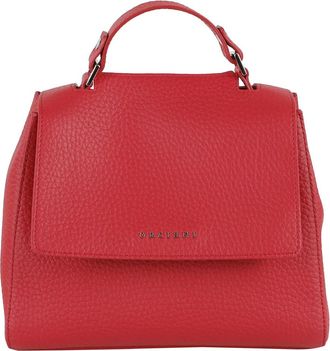 Orciani Tassen, Dames, Rood, ONE Size, Leer, Borsa Sveva Soft S Handtas
