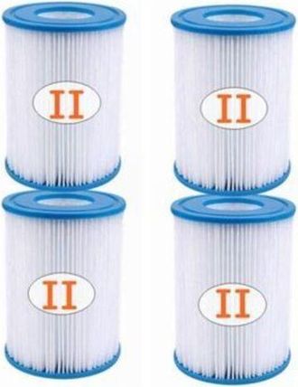 OEM Paquete De 4 Cartuchos De Filtro Para Piscina Tipo Ii - Para Filtros Tipo Ii - Para 58094