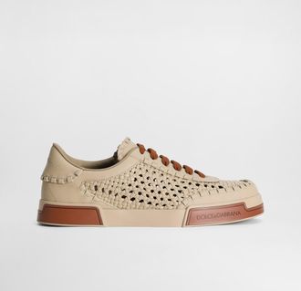 Dolce & Gabbana Portofino Yacht Shoes - Man Lace-ups Beige 39.5