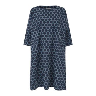 Masai Midi Dresses, female, Blue, M, Midi Dress