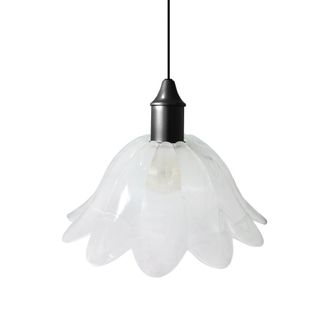 Tosel Suspensi&oacute;n vidrio albatre D31 cm
