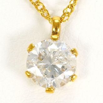 C&A Unbranded Clear yellow gold yellow gold (24K) Necklace (Pre-Owned)