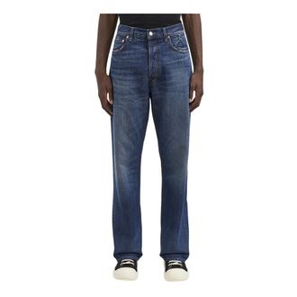 Haikure Jeans, Heren, Blauw, W32, Katoen, Achilles Norm Core Jeans