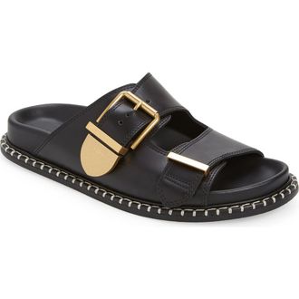 Chlo&eacute; Rebecca Slide Sandal in Black at Nordstrom Rack, Size 5Us / 35Eu