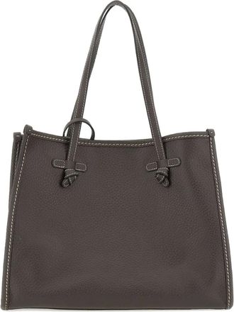 Gianni Chiarini Marcella knotted-detail leather tote bag - women - Leather - OS - Brown