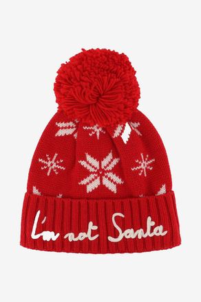 MC2 Saint Barth Bommelmütze aus Wolle Holden Mori Flake