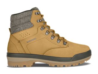 Lowa Winterstiefel LOWA NERA GORE-TEX, Herren, Gr. 41,5, gelb (ocker), Leder, Textil, Schuhe Winterstiefel, Winterschuhe, Winterboots, Snowboots, wasserdic