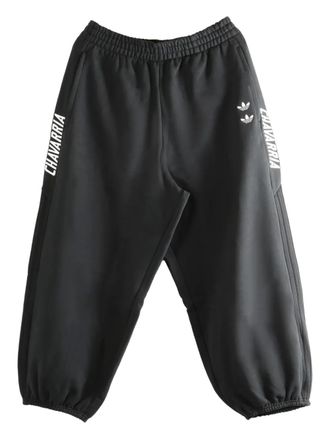 adidas x Willy Chavarria logo track pants - Black