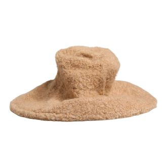 Dolce & Gabbana Hats, female, Beige, Size: ONE SIZE Capello Bucket Hat