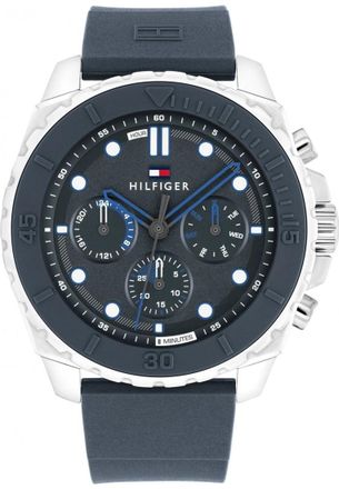 Tommy Hilfiger 1710687 Mens Watch - Silver - One Size