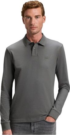 HUGO BOSS Tops, Heren, Grijs, 2Xl, Katoen, Passerby Polo