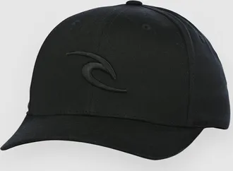 Rip Curl Tepan Flexfit Cap schwarz