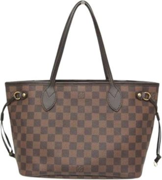 Louis Vuitton Pre-owned Tote Bags, female, Brown, Size: ONE SIZE Pre-owned Neverfull PM N51109