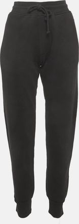Dries Van Noten Black Jersey Sweat Pants
