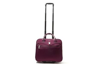 Baggallini 2 Wheel Tote Bags Mulberry, Nylon/Polyester