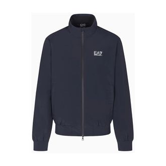 Emporio Armani Bomber Core Identity - Heren - Sweatshirts & Hoodies - Blauw - Maat: M Polyamide