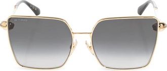 Etro Vierkante Zonnebril - Dames - Zonnebrillen - Geel - ONE Size - Accessoires