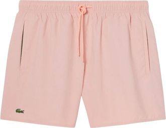 Lacoste Badmode, Heren, Roze, S, Boxer zwembroek met klein logo