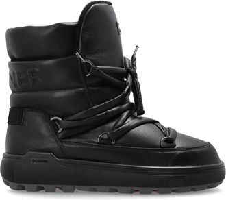 Bogner Chamonix Leren Sneeuwlaarzen - Dames - Winterlaarzen - Zwart - 40 EU - Leer - Schoenen