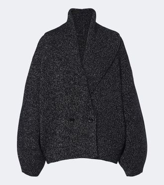 Toteme Cardigan in misto lana e cotone