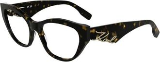 Karl Lagerfeld Kl 6189 242 Optical Frame - Dames - Brillen - Bruin - 54 MM - Accessoires