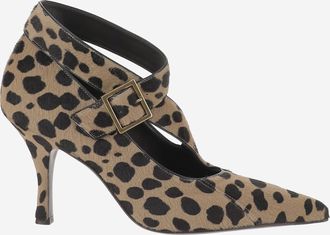 Khaite Womens Pumps Sloan Pony Skin Multicolour