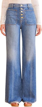 Ulla Johnson Womens The Gwynne Jean In Danube