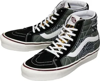 Vans Sk8-Hi 38 DX PW Shoes (Anaheim Factory) Quilted Mix : Mens 4.5 - Womens 6 Medium, Textile/Leather
